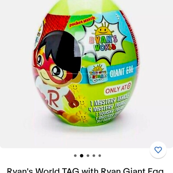 Ryan's World TAG with Ryan Giant Egg - Exclusive! - Picture 2 of 6